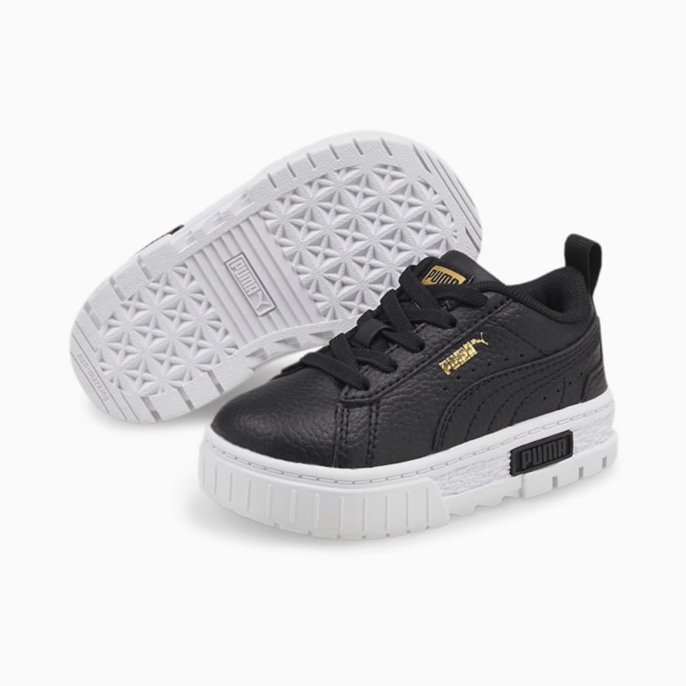 Puma Mayze Leather Toddler Shoes sz 4T